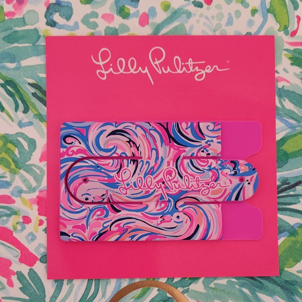 Lilly Pulitzer Silicone Phone Card Case